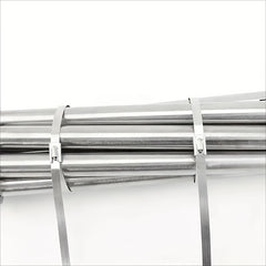 50pcs 29.97cm 304 SS Cable Ties Heavy Duty Self-Locking for Machinery Vehicles