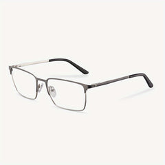 Men's Square Frame Light Blocking Glasses Anti UV Ray