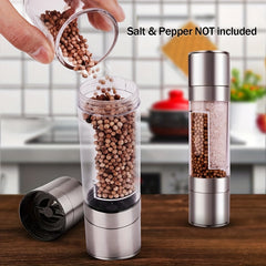 Manual Spice Grinder Stainless Steel Pepper Grinder Mental Cumin Grinder