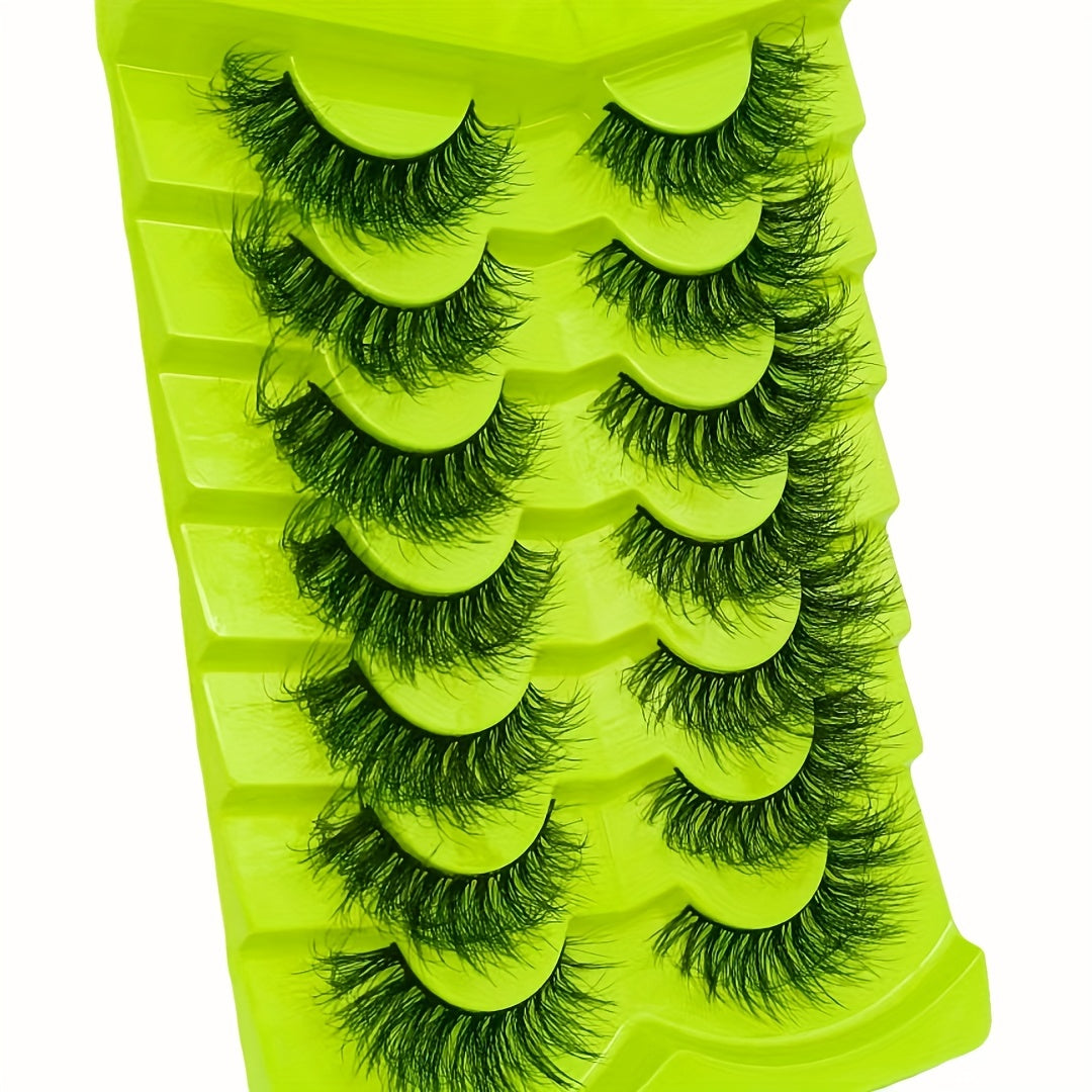 7 Pairs Fairy Style Wispy Volume False Lashes Natural Look