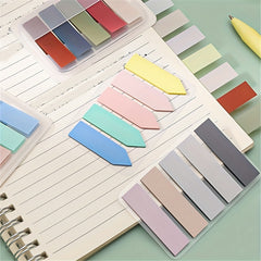 300Pcs 600Pcs 1Set Self Adhesive Memo Pad Sticky Notes Bookmark Office Supplies