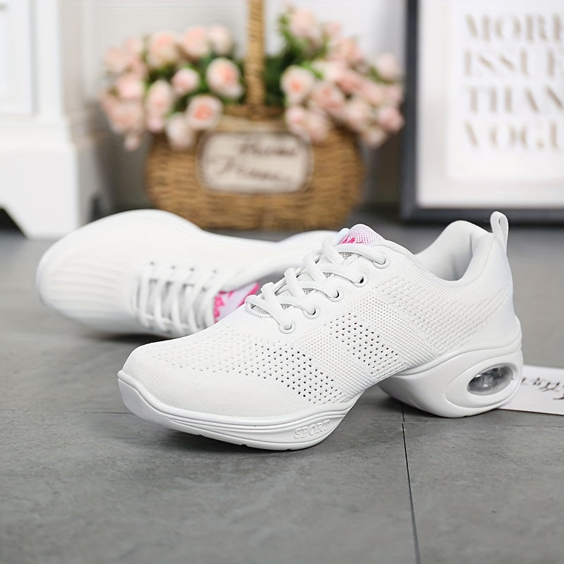 Jazz Dance Shoes Women Split Sole Sneakers Arch Support