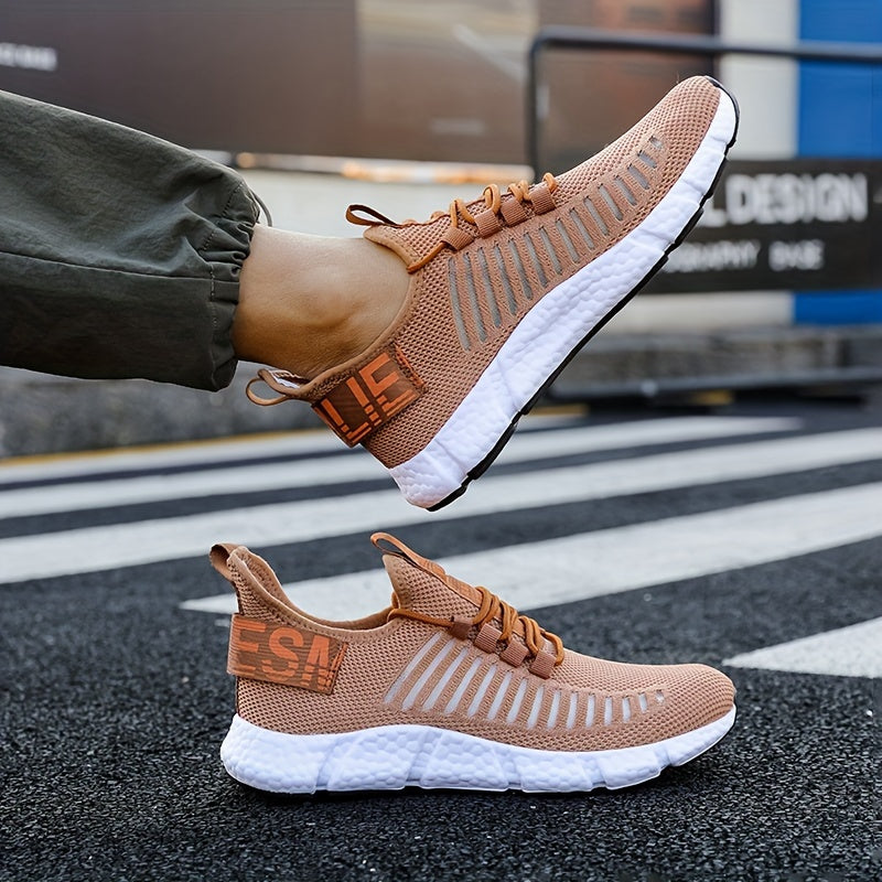 Men's Breathable Running Shoes Non Slip Soft Sole Sneakers