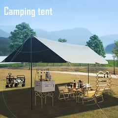 Outdoor Camping Rainproof Canopy Tent, UV Protection