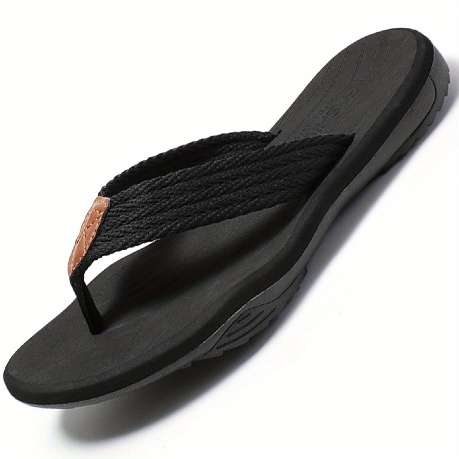 Men's Hemp Flip Flops for Beach and Outdoors