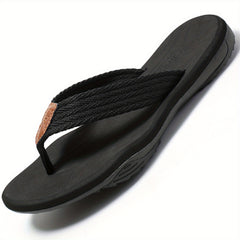 Men's Hemp Flip Flops for Beach and Outdoors