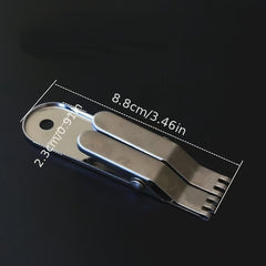 Stainless Steel Fishing Earthworm Bait Clip Outdoor Fishing Supplies