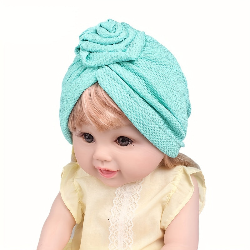 Soft Breathable Sleep Cap for Curly Hair - Adjustable Bath Cap for Girls