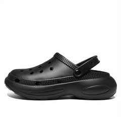 Men's Closed Toe Platform Clogs Outdoor Wear resistant Anti skid Beach Clogs