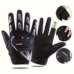 1pair Cycling Gloves Motorcycle Protective Non-slip Gloves