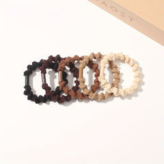 5pcs Casual Hair Tie Ponytail Holders Girls Accessories Sets