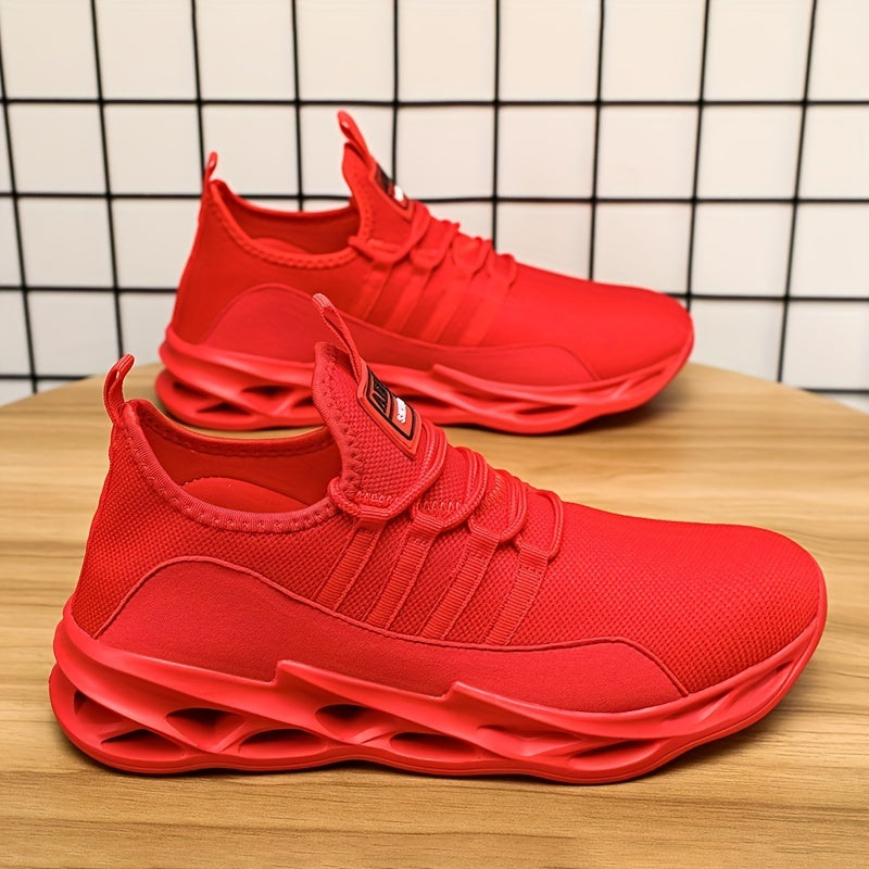 Men's Blade Sneakers with Shoelaces Lightweight Athletic Shoes