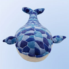 Big Whale Plush Toy Stuffed Sea Animal Soft Cartoon Decoration Gift