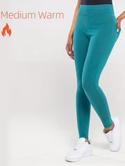 High Waist Skinny Jeans Slim Fit Slash Pockets