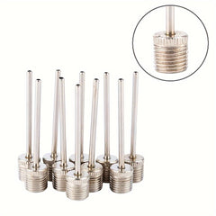 10pcs Ball Inflatable Needle Set Stainless Steel Air Valve Nozzle Replacement
