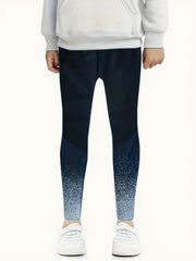 Girls Gradient Leggings Comfy Slim Leggings All Seasons
