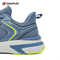 BASSPLOA Lightweight Mesh Sport Shoes Comfortable Breathable Sneakers