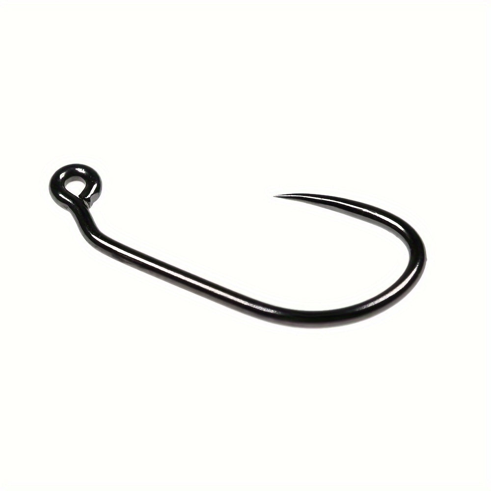 50pcs 60° Barbless Jig Hook High Carbon Steel Hooks For Perdigon Nymph Fly Tyin