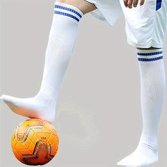 Kids Soccer Knee Socks Thick Non Slip Sweat Abs