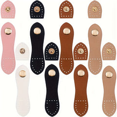 8pcs Snap Closure Fasteners for DIY Crafts Assorted Sizes Secure Closure