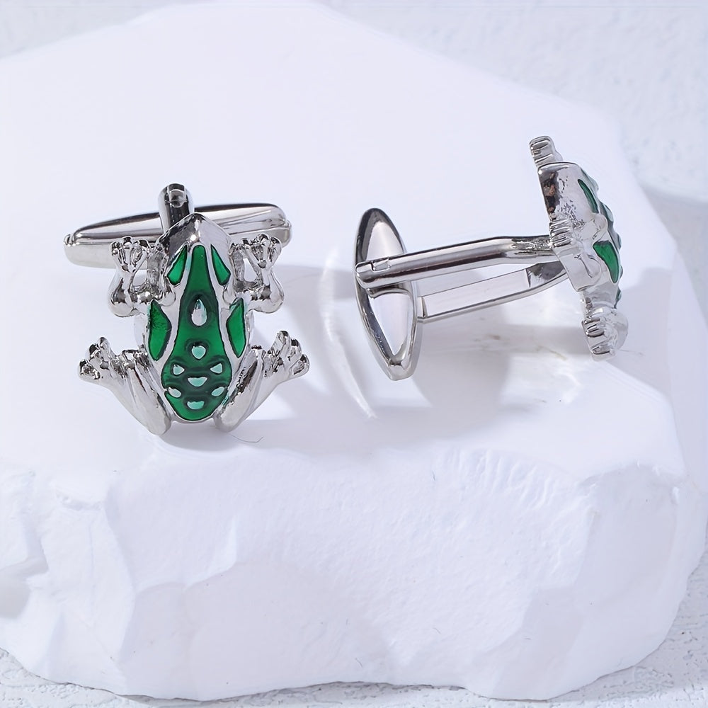 Frog Button Cufflinks Shirt Cufflinks Wedding Suit Accessories