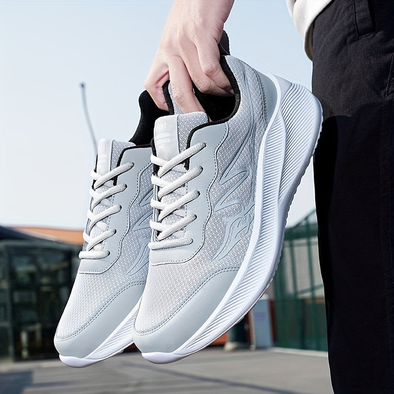 Men's Lace Up Sneakers Casual Walking Shoes