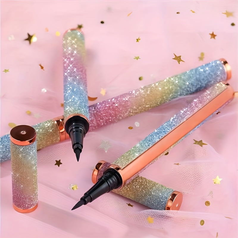 Starry Sky Eyeliner Pencil Long Lasting Waterproof Brown Makeup