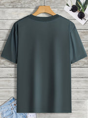 Funny Multitasker Pattern Print Men's T-shirt