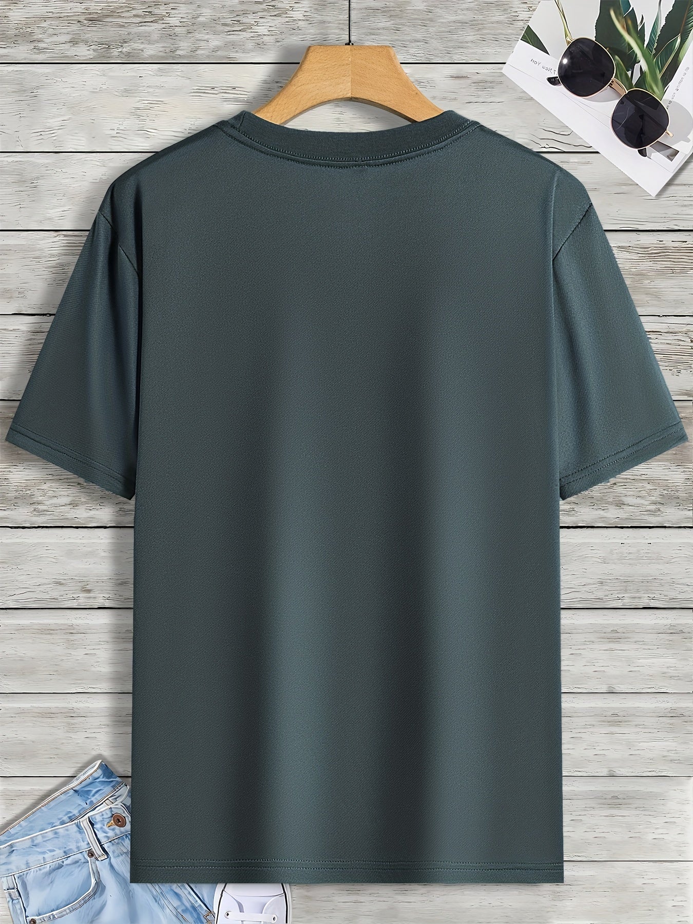 Back & Body Hurts Pattern Print Comfy Sports T-shirt