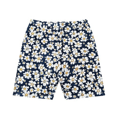 Flower Print Yoga Shorts High Stretch Running Sports Summer Shorts