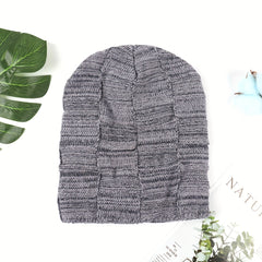 Winter Knitted Hat Beanies Slouchy Beanie Windproof Ear Protection Warm Hat