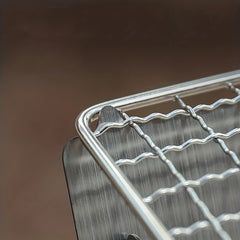 Portable Stainless Steel Mini BBQ Stove for Outdoor Cooking