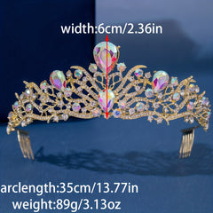 Children's Princess Baroque Rhinestone Crown Hair Accessories