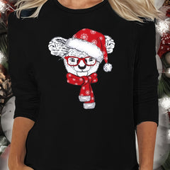 Christmas Koala Print Lounge Top Women's Sleepwear