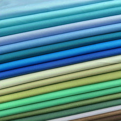 30pcs 100% Cotton Twill Solid Fabric Set DIY Handicraft Sewing Home Patchwork
