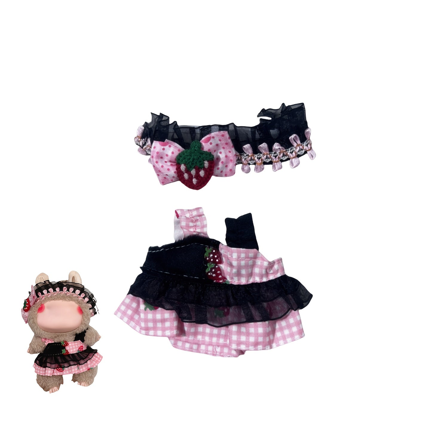 7 inch Doll Clothes Set - Outfits & Accessories - Gift for Doll Clothes