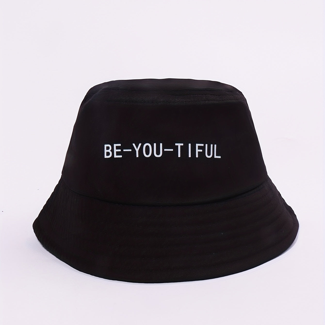 BE YOU TIFUL Print Bucket Hat Unisex Lightweight Fisherman Cap