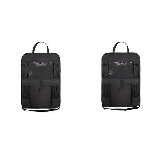 Car Seat Back Storage Bag Organizer Tablet Holder Cover Car Seat Protector