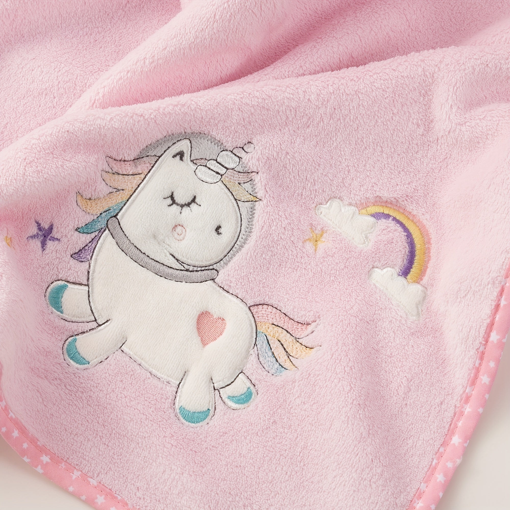 Baby Plush Blanket Elephants Unicorns Rainbows Boys Girls 100% Pure Perfec