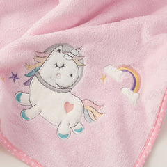Baby Plush Blanket Elephants Unicorns Rainbows Boys Girls 100% Pure Perfec