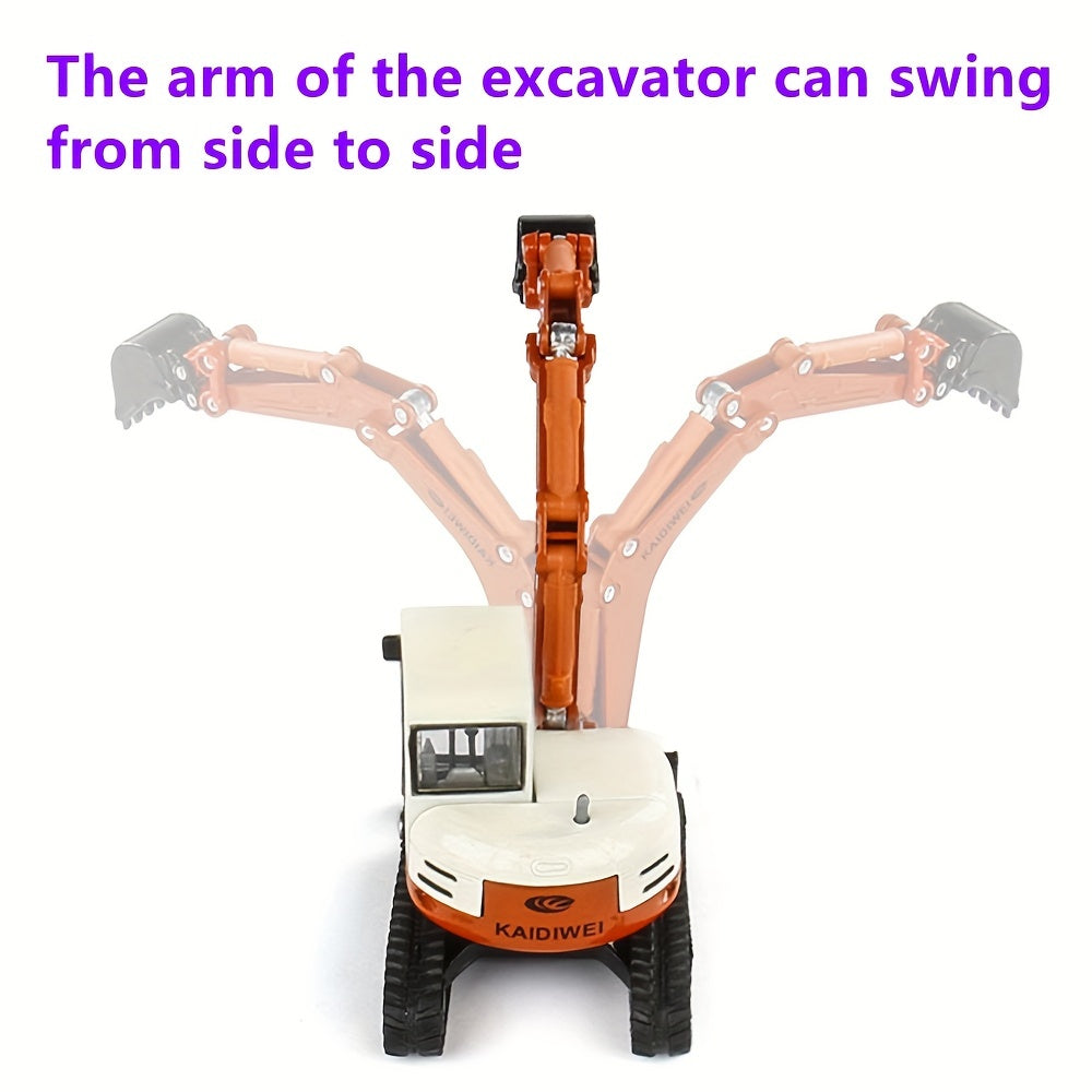 Zinc Alloy Excavator Model Toy - Christmas Gift