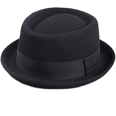 Classic Wool Fedoras Jazz Hat Winter Autumn Cap Hat For Men Women