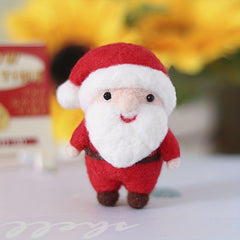 Santa Claus Needle Felting Starter Kit DIY Wool Supplies