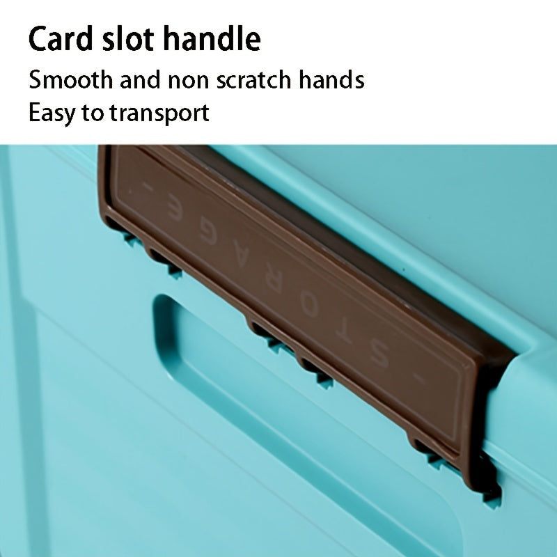 1pc Plastic Folding Storage Box Car Trunk Storage Box