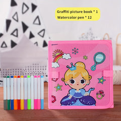 Portable Kids Drawing Book, Erasable, Smudge-Free