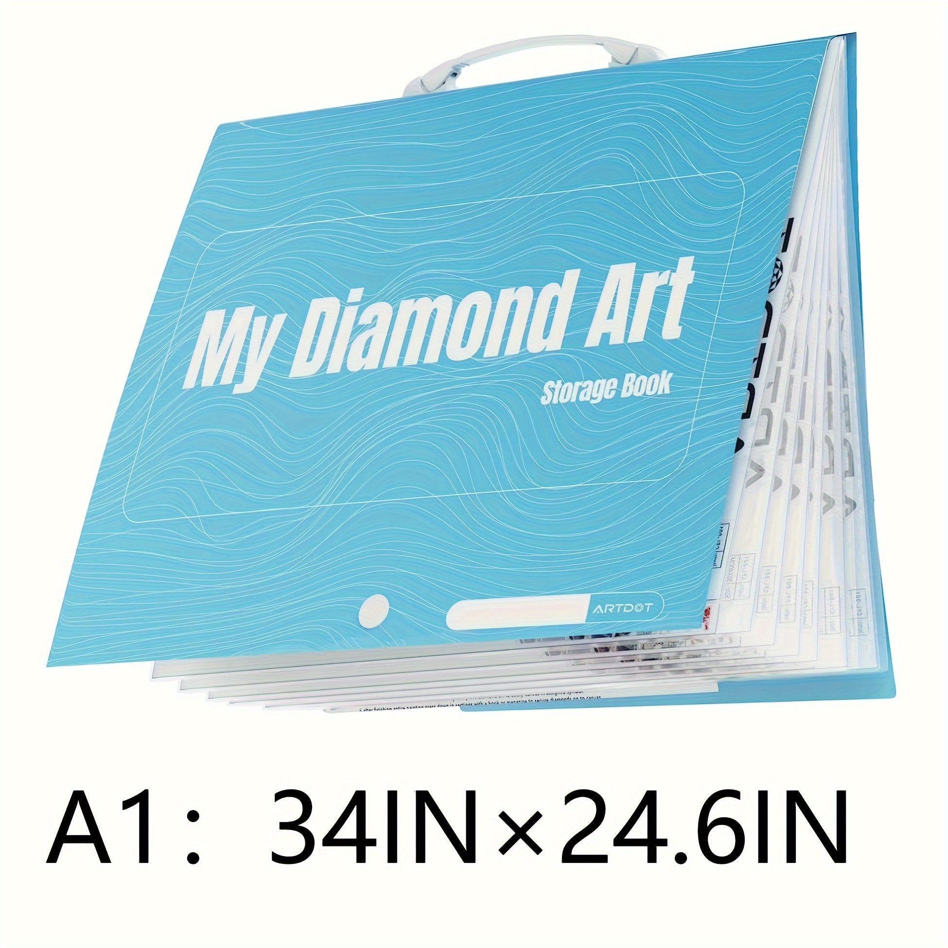 Diamond Painting Storage Book 30 Pages Rhinestone Art Storage