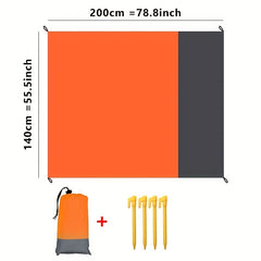 Portable Waterproof Beach Blanket for Camping and Picnic