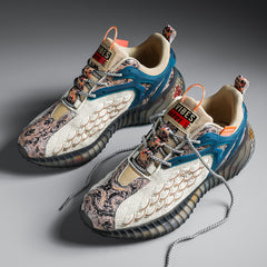 Men's Breathable Mesh Running Shoes Casual Walking Sneakers Comfortable