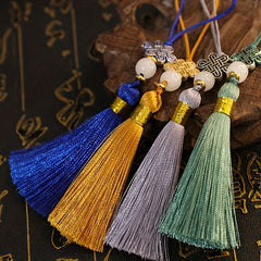 Chinese Knot Tassel Pendant Keychain Chinese Style Pendant Ornament
