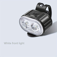 USB Rechargeable Waterproof Bike Light Set
